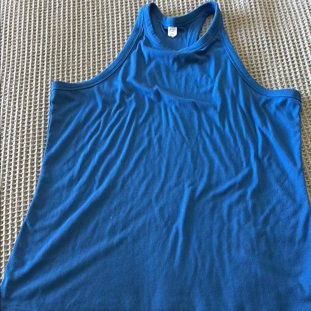 Old Navy Blue Sleeveless Active Tank Top